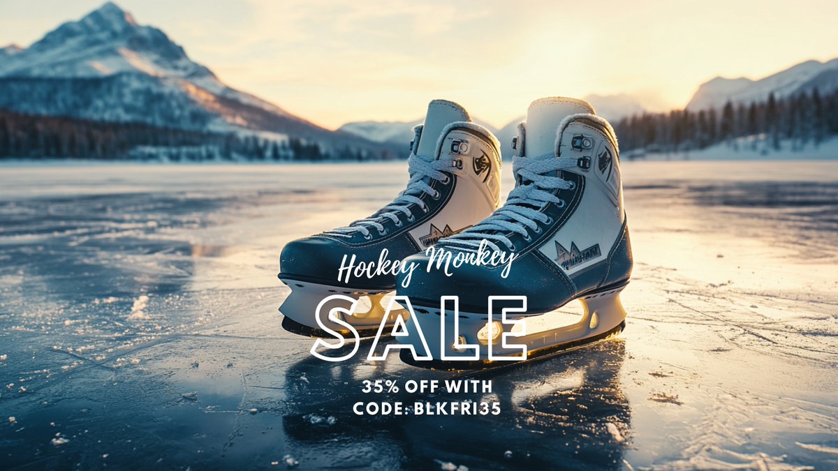Enjoy 35% OFF your hockey essentials this Black Friday at #HockeyMonkey! Use code BLKFRI35. 🥅 
Shop here👉ow.ly/PoK650Ugx7m

#HockeySale #BlackFridayDeals #HockeyGear #HockeyEssentials #HockeyDiscount