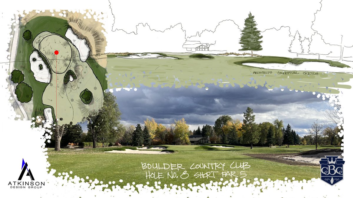 AtkinsonGolf's tweet image. Recent work at Boulder Country Club.  Thanks to Tim Palko and Total Turf for such incredible hard work and dedication