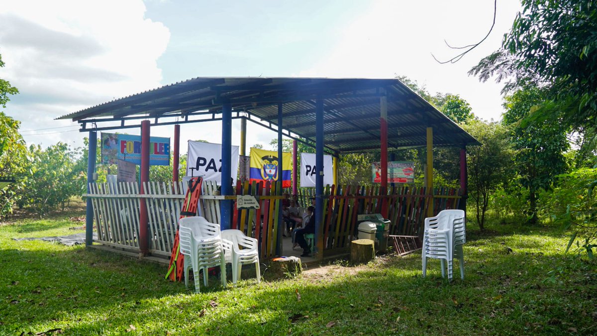 UAcuerdoPaz's tweet photo. 📅 #Agenda | ¡Hacemos pedagogía para la paz! 🕊️✨ Con el liderazgo de nuestro equipo de Pedagogías de Paz de la @UAcuerdoPaz se realizó en Fortul #Arauca, una actividad dirigida a impulsar nuestro componente pedagógico de paz con la comunidad. 📚🤝 🧵1 https://t.co/xrqKAoh9AY