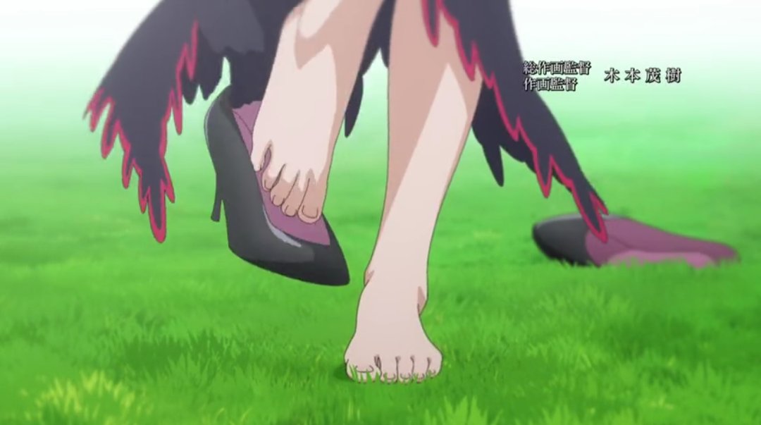 ItsAnimeOK's tweet photo. @The25thNigga Oh, don't you worry about that, you'll have plenty more plot when you're caught up.

#Spoilers for the current season's ending song I guess? It's like 25% Freya's feet. I'm sure someone out there is excited for that, and I'm happy for them I guess!? 😂 https://t.co/nxvdNc2EAW