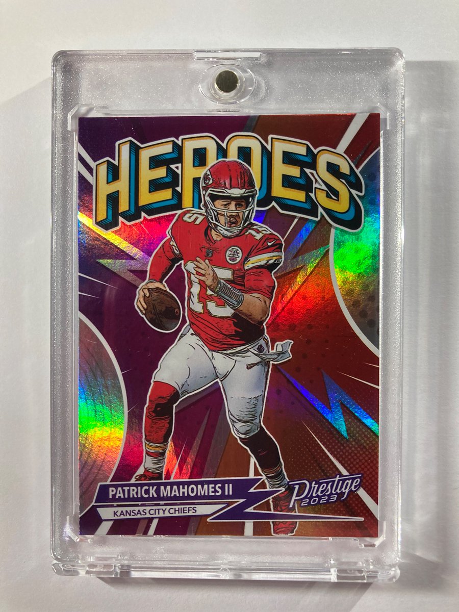 1218Sports's tweet photo. 🎁Appreciation Day Giveaway🎁

Winner Announced Monday

🔥Patrick Mahomes Panini Prestige Heroes Silver Holo #ChiefsKingdom 

To enter
1. Follow
2. Retweet
3. Like https://t.co/UPbGSVPpbV