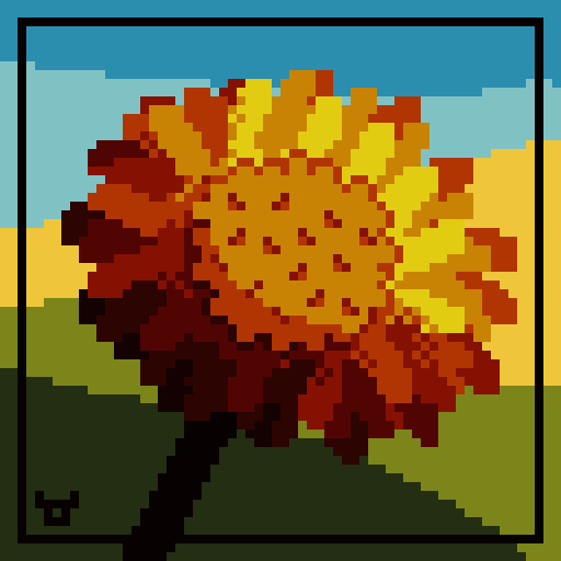 SquichyBird's tweet photo. Day 69 | Here's a Dandelion for you 🌼
#pixelart #ドット絵 #pixel_dailies @Pixel_Dailies   #dandelion https://t.co/QLd3t2wDhe