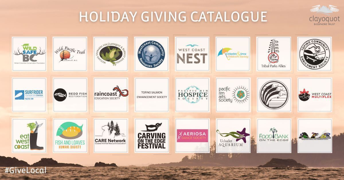 Clayoquot Biosphere (@claybiotrust) on Twitter photo 💝✨ The Holiday Giving Catalogue is back! Support local charities and have your gift doubled this year by <a href="/pacificsands/">Pacific Sands Beach Resort</a> (up to $10,000)! Each donation will help strengthen communities and ecosystems on the West Coast.
➡️ Donate by Jan 1st: buff.ly/3uw6Qp0
#GiveLocal 💝✨ The Holiday Giving Catalogue is back! Support local charities and have your gift doubled this year by <a href="/pacificsands/">Pacific Sands Beach Resort</a> (up to $10,000)! Each donation will help strengthen communities and ecosystems on the West Coast.
➡️ Donate by Jan 1st: buff.ly/3uw6Qp0
#GiveLocal