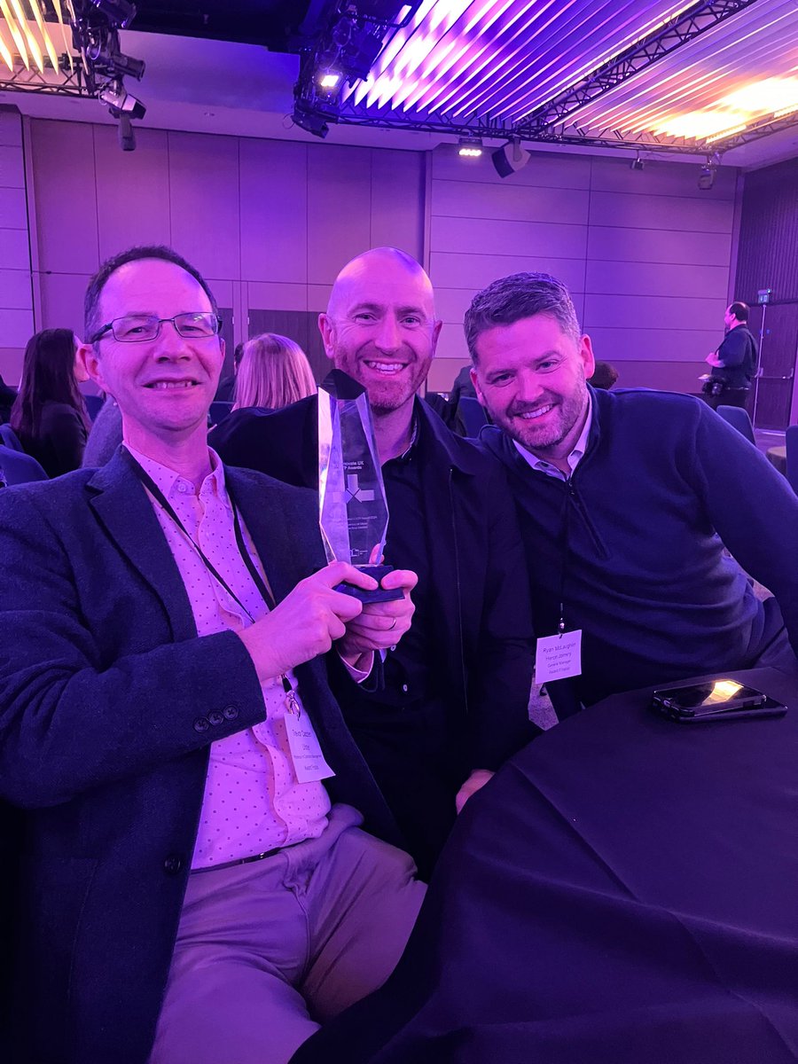 Success at the #KTPAwards2024!

Congratulations to Kate Turley, winner of the 'Future Leaders Award', and Prof Trevor Cadden, Michael Bell, and Ryan McLaughlin, winners of the 'Best Management KTP' category.

#ProudofUU