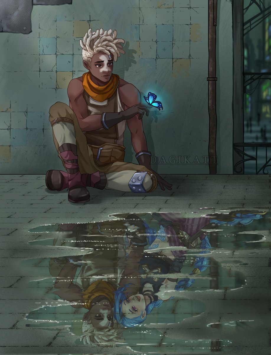 Ekko Jinx Fanart #ArcaneSeason2