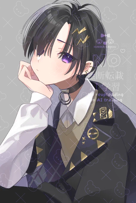 久しぶりに絵を…友達に描いたイヅルくん 