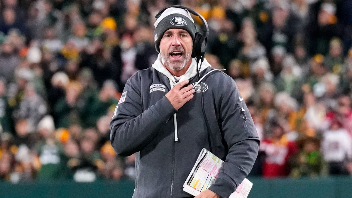 95.7 The Game (@957thegame) on Twitter photo "In terms of grading myself, I'm not gonna grade myself." 😂
- Kyle Shanahan during today's press conference.
Fine, then we will. How would YOU grade Kyle Shanahan this season?
Dan Devone, <a href="/hutchdiesel/">Jake Hutchinson</a>, and <a href="/LorenzoNeal/">Lorenzo Neal</a> discuss on <a href="/WillardAndDibs/">Willard & Dibs</a> ⬇️
🎧 go.audacy.com/1L0nBparSOb "In terms of grading myself, I'm not gonna grade myself." 😂
- Kyle Shanahan during today's press conference.
Fine, then we will. How would YOU grade Kyle Shanahan this season?
Dan Devone, <a href="/hutchdiesel/">Jake Hutchinson</a>, and <a href="/LorenzoNeal/">Lorenzo Neal</a> discuss on <a href="/WillardAndDibs/">Willard & Dibs</a> ⬇️
🎧 go.audacy.com/1L0nBparSOb