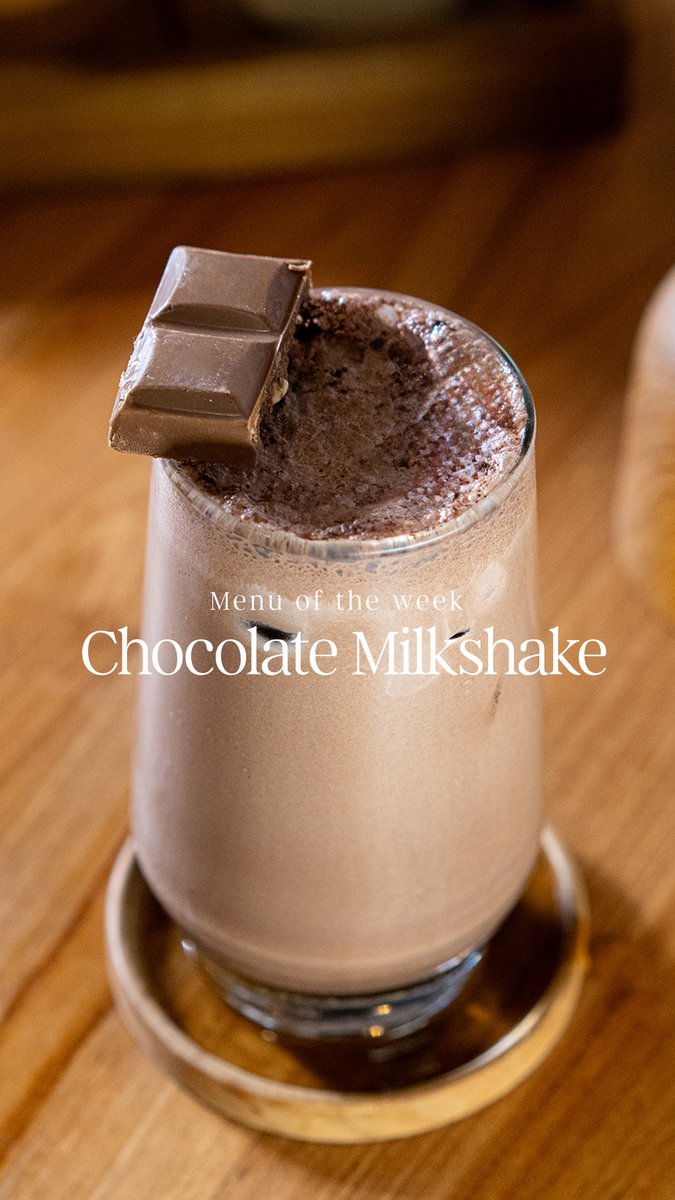 BySemu52983's tweet photo. Got a sweet tooth? Our Chocolate Milkshake is the ultimate treat, setting itself apart from the rest! 🍫✨ Experience the unique flavor with every sip. Only at Semu by SAKKA. Indulge now! https://t.co/1X4brKmVbm
