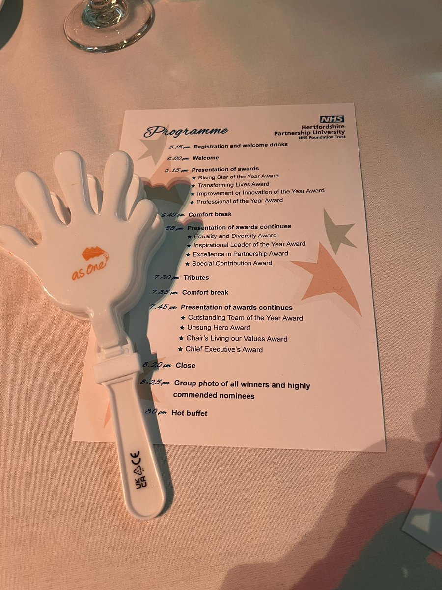 We didn’t win but we did get shortlisted for outstanding team of the year 👏🏼 <a href="/HPFT_NHS/">Hertfordshire Partnership University NHS FT (HPFT)</a> <a href="/AsifSZia/">Asif Zia</a>