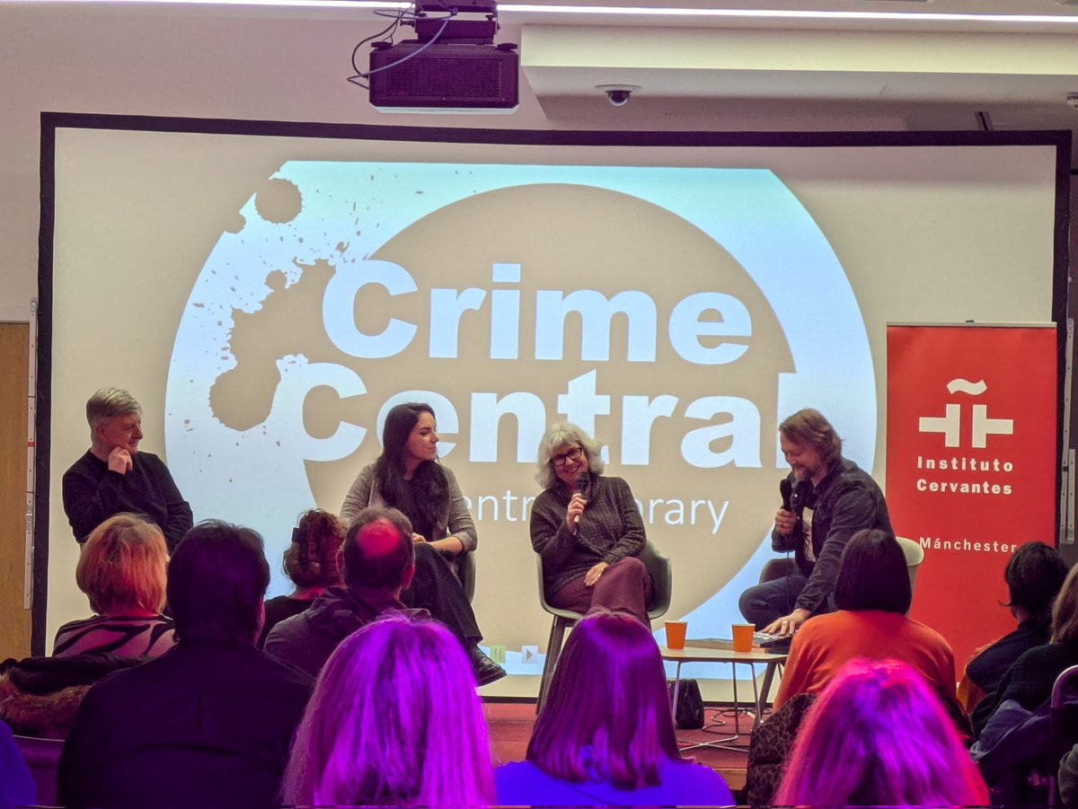 Dearly love my nights at <a href="/CrimeCentral_/">Crime Central Manchester</a>! This month was a real treat with Teresa Solana, <a href="/SLMcManusauthor/">S L McManus</a> and <a href="/nicktriplow/">Nick Triplow</a>. Super excited about our upcoming event with <a href="/robparkerauthor/">Rob Parker</a> - details will be revealed soon, but I'd keep Thursday 16th January free if I were you.. ! 👀