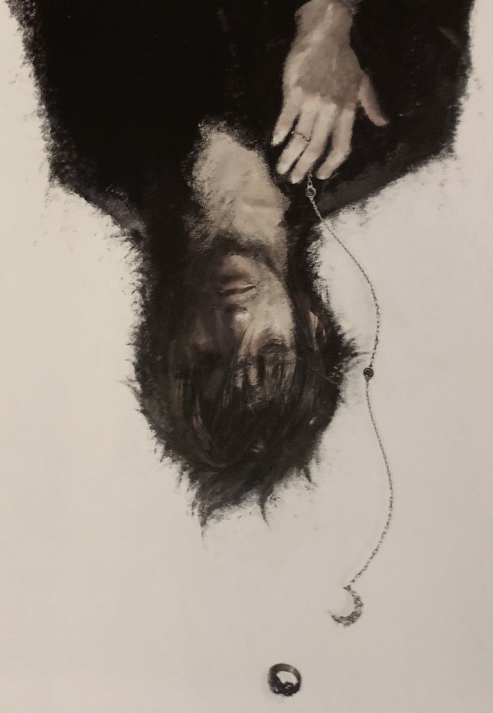 this official art of noctis with luna’s necklace is crazy