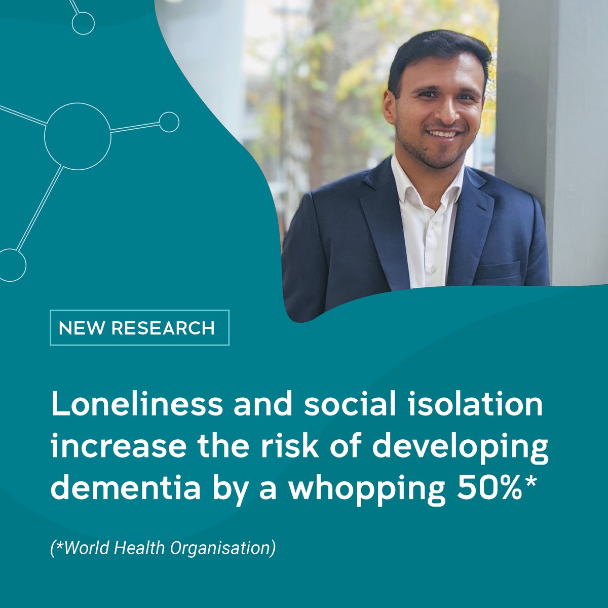 🧠 #Loneliness and social isolation: A serious risk to #brainhealth.

CHeBA’s #socialhealth expert Dr <a href="/samtani_suraj/">Suraj Samtani</a> explains: Social isolation is fewer interactions, while loneliness is feeling emotionally disconnected, craving deeper #connections.

🔗bit.ly/4fVBISm