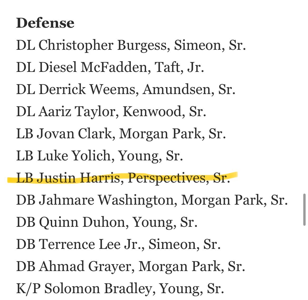 Blessed to be named First Team All Public League Defense.🖤<a href="/SilkyStyleShine/">Coach Shawn Shine</a> <a href="/EDGYTIM/">Timothy “EDGYTIM” OHalloran</a>