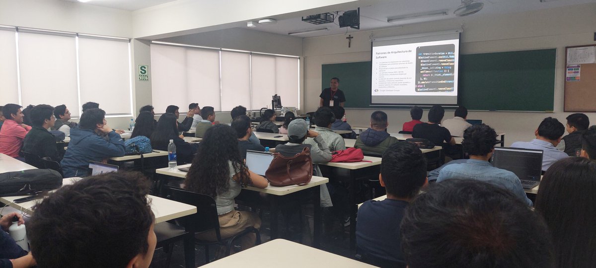 gdglima's tweet image. #DevFestLima2024
🙏 Agradecimiento especial a Juan Carlos Yovera por su charla: “Arquitecturas de software para Web”. 💡✨
🎯 Completa el feedback y ayúdanos a mejorar: bit.ly/devfestlima24-…
#DevFestLima24 #GDGLima #DevFestLima #DevFest #gdg