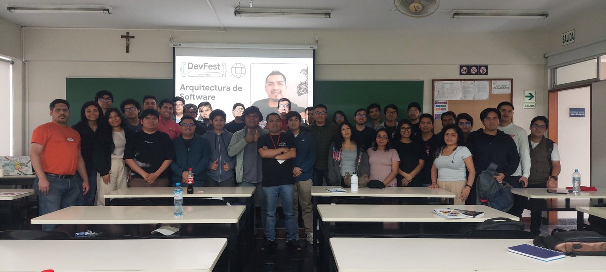 gdglima's tweet image. #DevFestLima2024
🙏 Agradecimiento especial a Juan Carlos Yovera por su charla: “Arquitecturas de software para Web”. 💡✨
🎯 Completa el feedback y ayúdanos a mejorar: bit.ly/devfestlima24-…
#DevFestLima24 #GDGLima #DevFestLima #DevFest #gdg