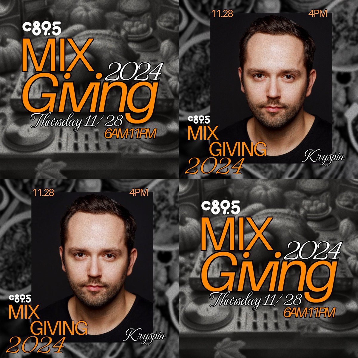 MixGiving All Day Long Tomorrow on <a href="/c895radio/">C89.5 Public Radio</a> Catch my set 4pm-5pm 🔊