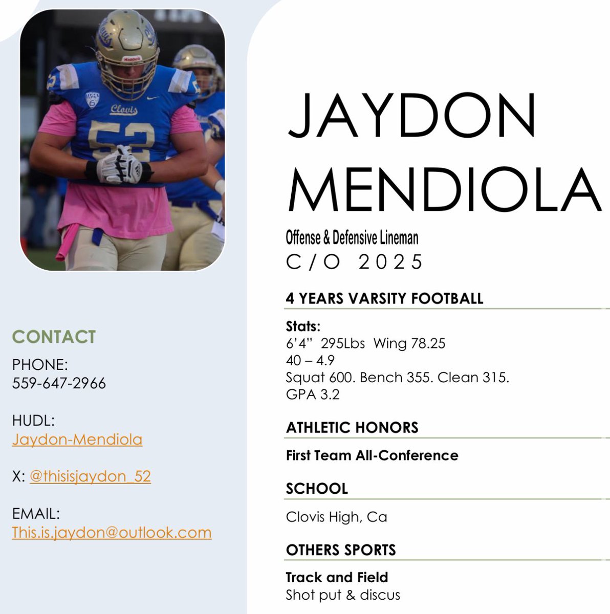 Jaydon Mendiola tweet media