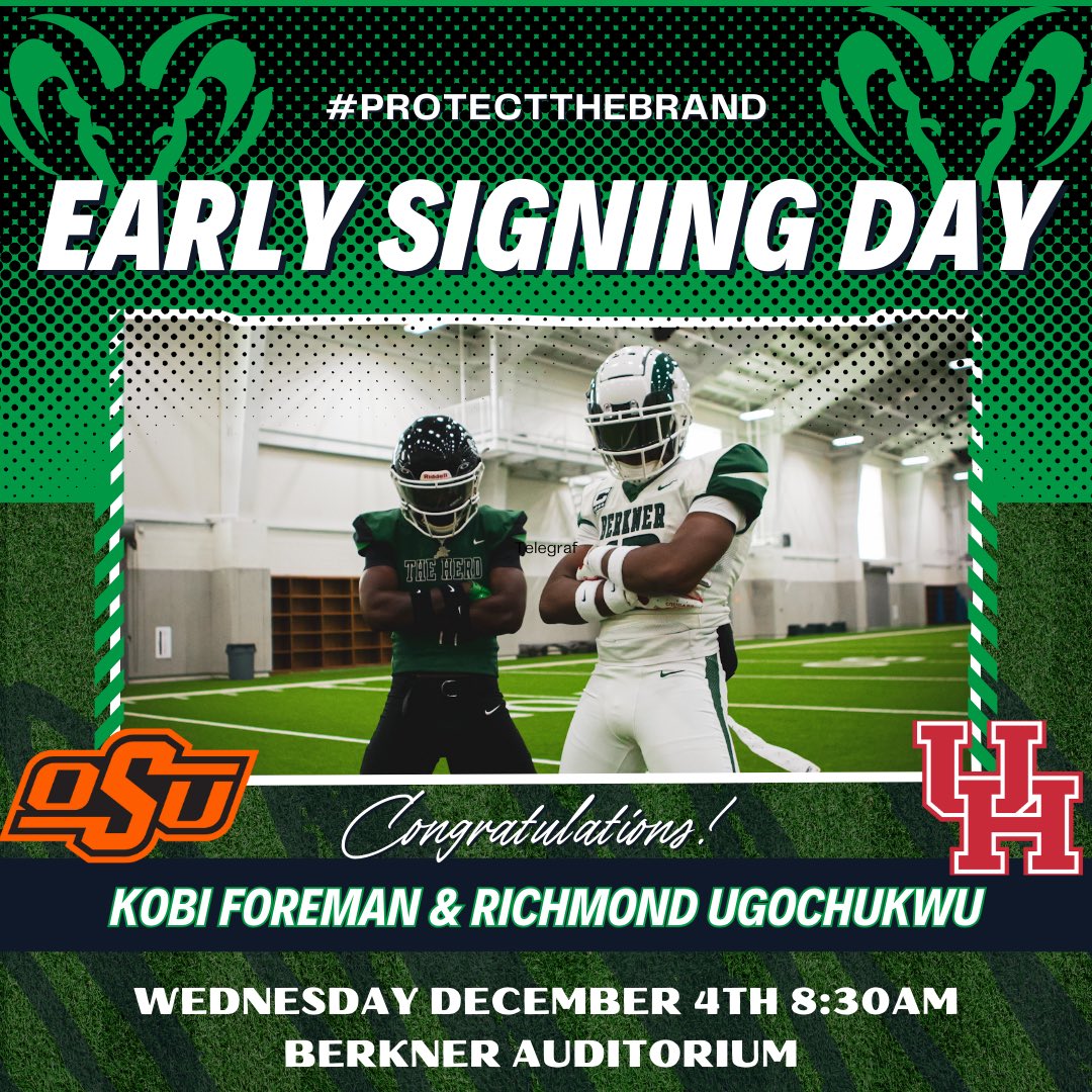 Join us next Wednesday as we celebrate these two young men!! 8:30am in the auditorium. #ProtectTheBrand #HERD