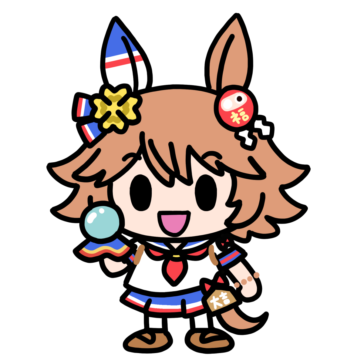 マチカネフクキタル(ウマ娘) 「」|たかのあつのりのイラスト
