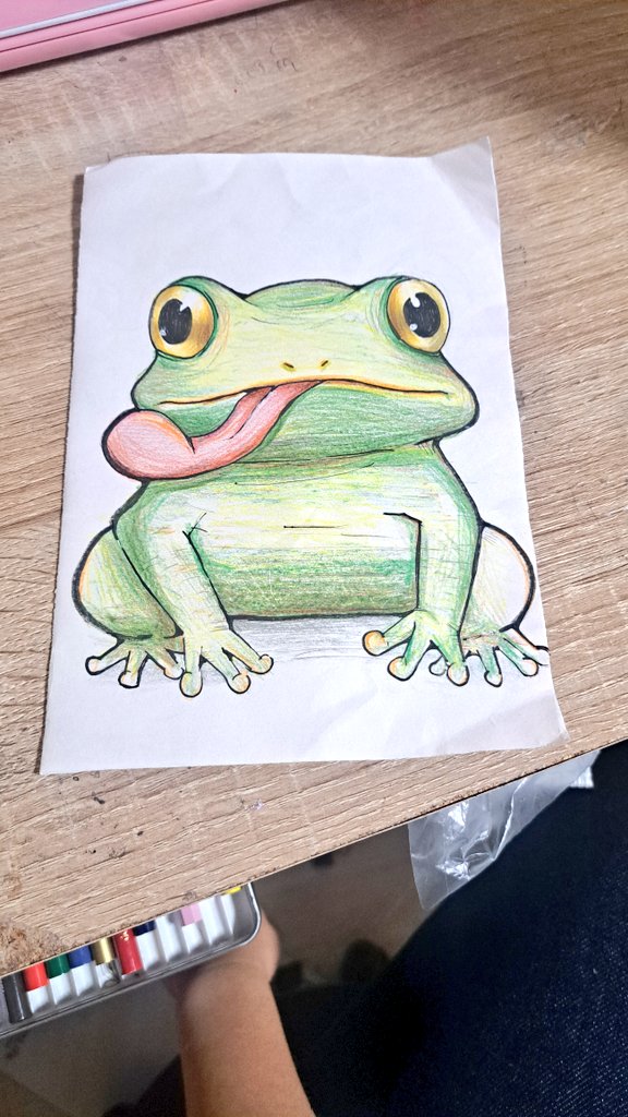 mipo0622's tweet photo. ママは頑張って描いたよ……
発表会……頑張ってね…… https://t.co/3i31rZgec7