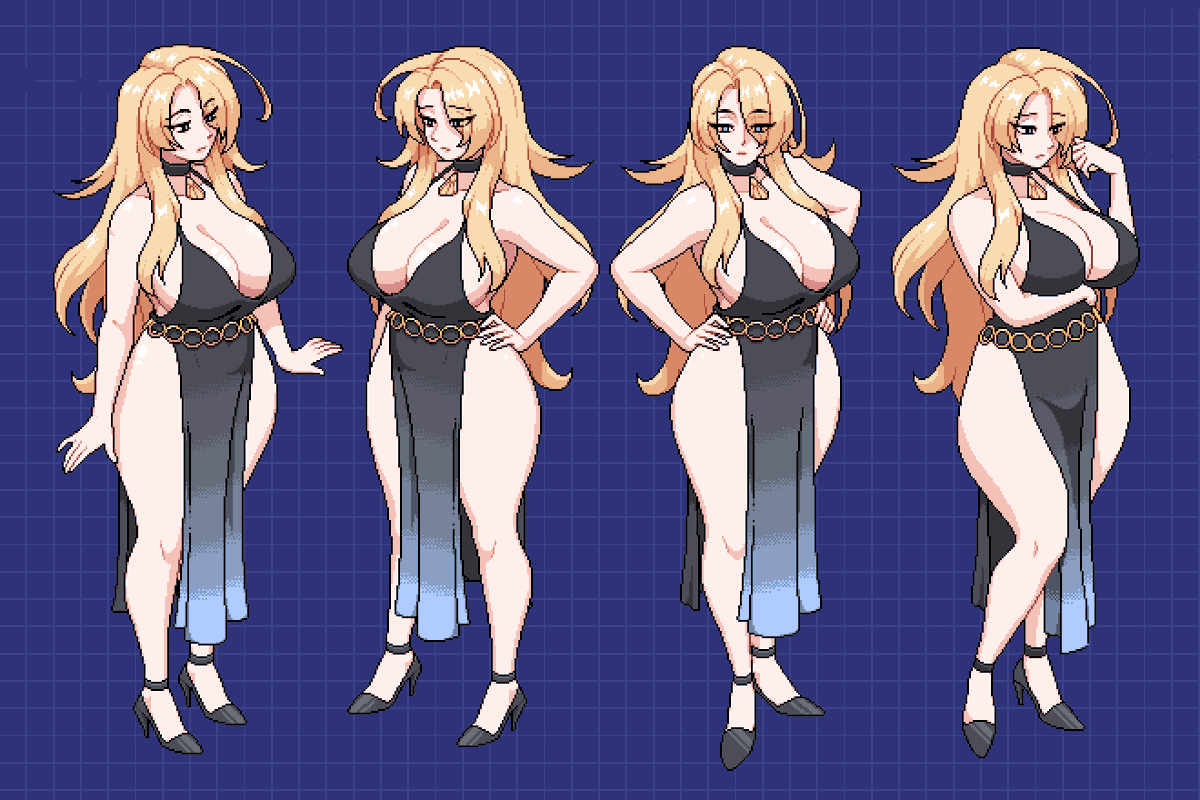 Some sprites I've been working on for NTRaholic Remix over at <a href="/CriticalBliss/">CriticalBliss</a>
This is Alice