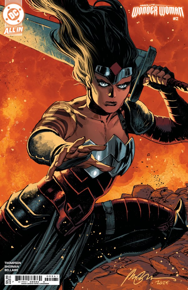 CBWednesdays's tweet photo. The only thing wrong with #KellyThompson #absolutewonderwoman run is that it's only 5 issues.  This miniseries just keeps getting better
#WonderWoman #HaydenSherman #DC https://t.co/jgnhlQX1Nd