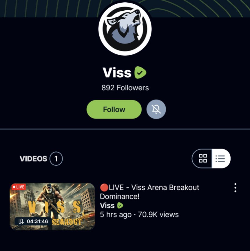 TSMViss's tweet photo. Not too bad for the first ever stream on @rumblevideo @GamingOnRumble!

Had insane support, even had the director of operations come through the chat. Appreciate all the support, and the welcome to the platform! https://t.co/VRGNRB4ZuJ