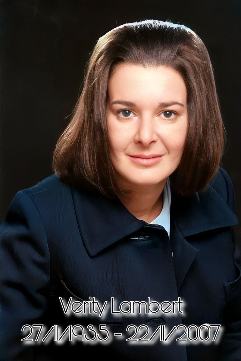 TNThorne1970's tweet photo. Happy Birthday to the late #VerityLambert OBE, born this day in 1935.
The #Godmother of #DoctorWho. 'Thankyou Verity' for the show that I &amp; many others have followed most of our lives, without you who knows what the fans would be doing right now 🤷🏻‍♂️. #RIP Verity 🙏🏻 https://t.co/puXchhvSeK
