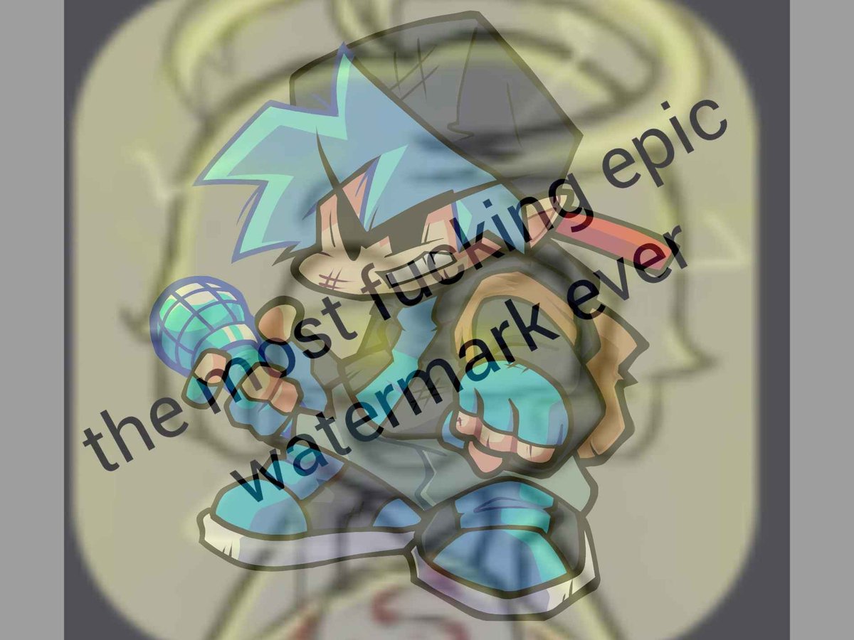 FunkCataclysmic's tweet photo. WEEEEEEELL, THANK YOU FOR THE 35 FOLLOWERS

As a special Gift, Here we present the Boyfriend design of the Mod :))

Thank you for support the mod guys, that makes us happy

(The most Fucking epic watermark, lel) https://t.co/qqG7VMqxwI