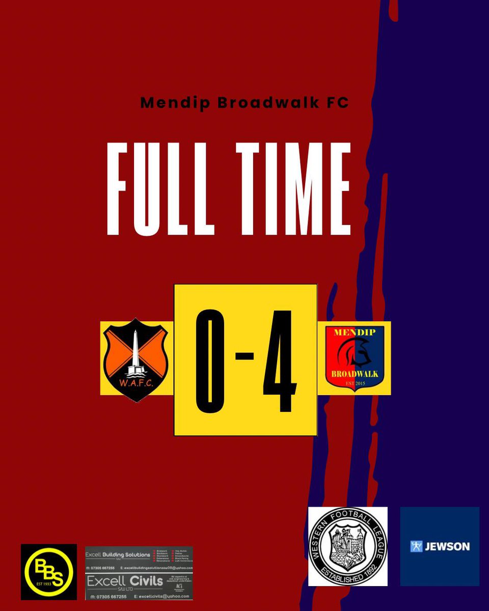 MendipBroadwalk's tweet photo. 🔵🔴

A fantastic win away to @Wellington_AFC  in the @SomersetFA Premier Cup. 

Goals 

⚽️Whittle 
⚽️Gough 
⚽️Hickery
⚽️Moore. 

MOM - Micky Gough. 

On to the quarters where we will host the winners of Bath City v Frome Town FC. https://t.co/olDOAEfZyE