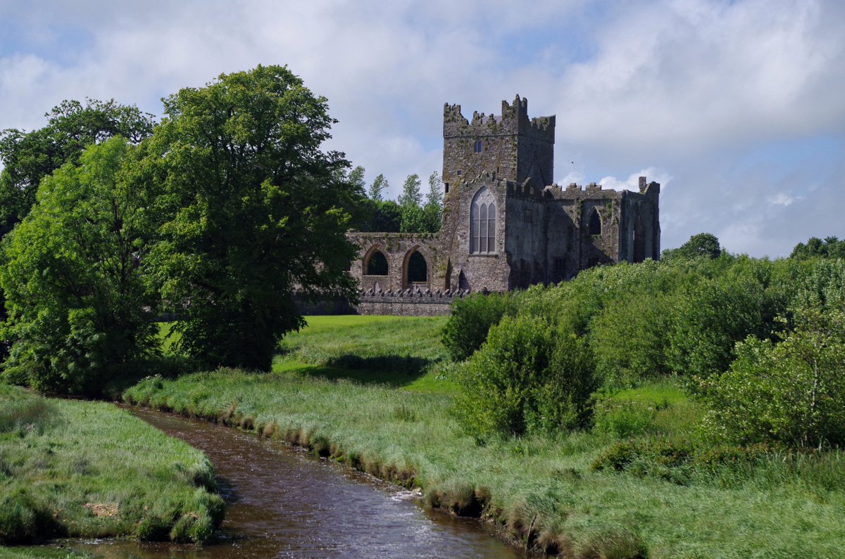 St Mary's church of Tintern de Voto.   County Wexford, Ireland.  Founded by William Marshal in honour of a vow he made to built a house to God if he was spared a terrifying journey across the Irish Sea when it seemed he and his family might drown.  Early 13thc My photo collection