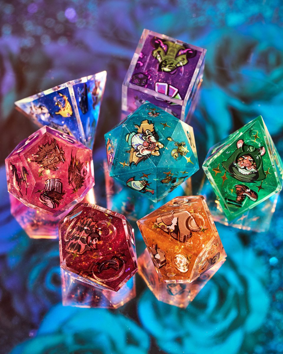 dispeldice's tweet photo. We've teamed up with @AvantrisLegends to create Once Upon a Witchlight dice!

Launches 12/4 at 12pm ET. Only 500 will ship before the holidays, so sign up below!

https://t.co/amRh2QdTgh https://t.co/W1r6Swkibr