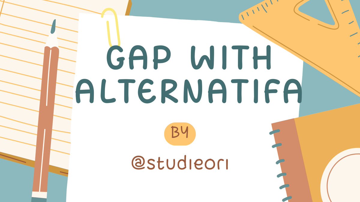studieori's tweet photo. GAPYEARKU BERSAMA ALTERNATIFA https://t.co/NKSJoviQJF