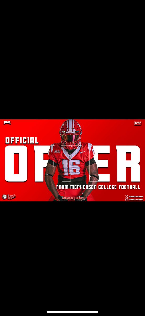 Daniel (@danielswanson08) on Twitter photo Blessed to receive my second offer from <a href="/MACBulldogsFB/">McPherson Football</a>
@RecruitLBHS_FB
<a href="/LBHSfootball/">Brantley Football</a>
<a href="/CoachMMitch/">Coach Mike Mitchell</a> Blessed to receive my second offer from <a href="/MACBulldogsFB/">McPherson Football</a>
@RecruitLBHS_FB
<a href="/LBHSfootball/">Brantley Football</a>
<a href="/CoachMMitch/">Coach Mike Mitchell</a>