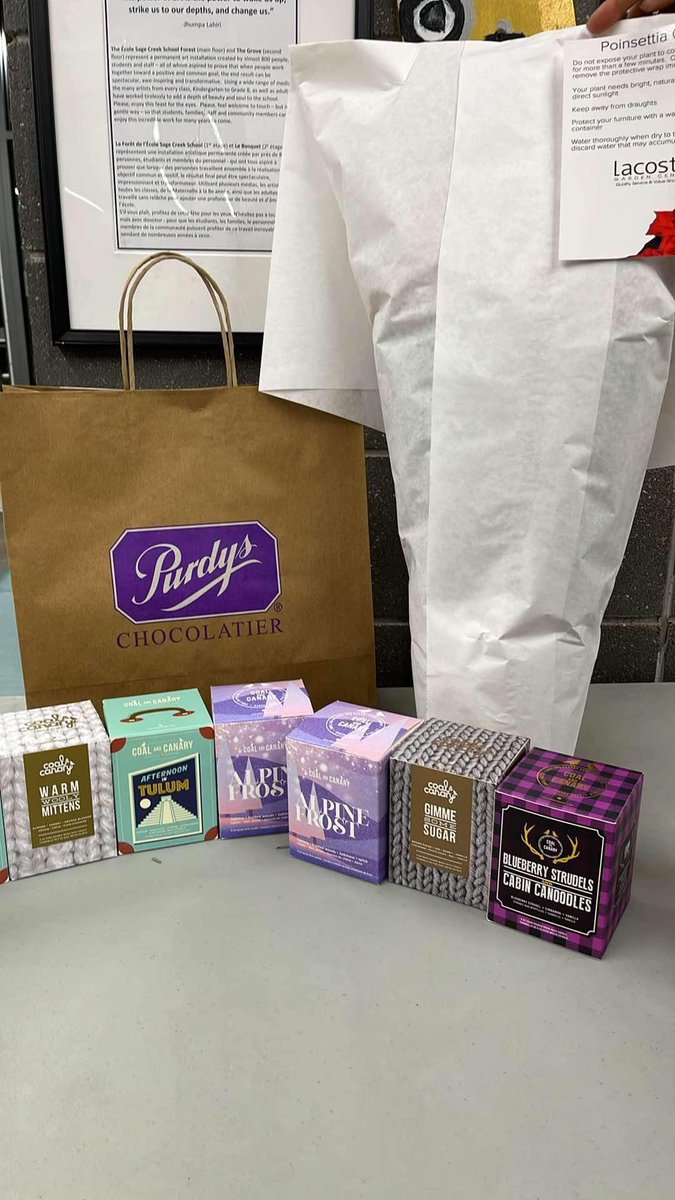 SageCreek School PAC (@sagecreekpac) on Twitter photo **LAST CALL** to pick up Fundraiser orders!
Volunteers are only there until 6 PM!!
(Lacoste Garden Centre, Purdys Chocolatier and Coal & Canary) <a href="/SageCreekLRSD/">SageCreekLRSD</a> **LAST CALL** to pick up Fundraiser orders!
Volunteers are only there until 6 PM!!
(Lacoste Garden Centre, Purdys Chocolatier and Coal & Canary) <a href="/SageCreekLRSD/">SageCreekLRSD</a>
