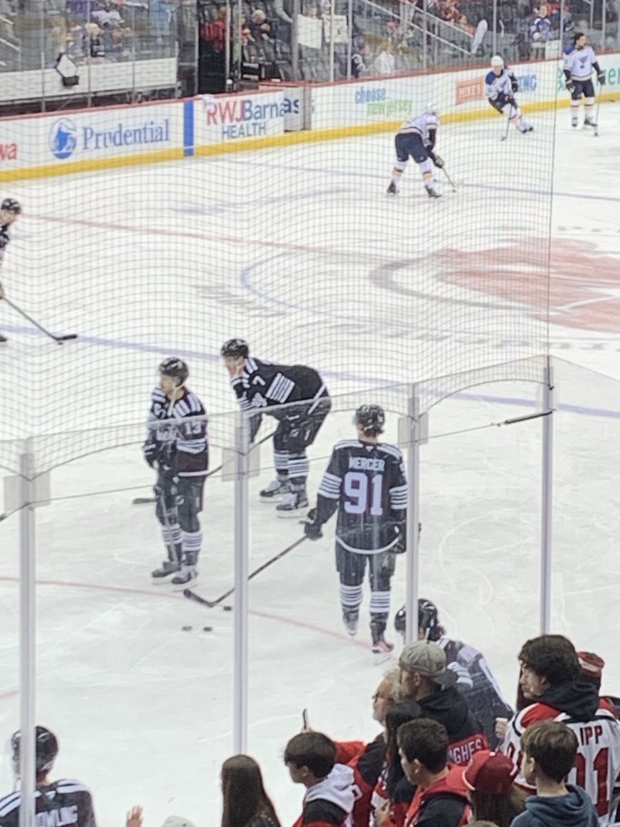 Bay Roberts Dawson Mercer ready to go with New Jersey Devils for game tonight against St. Louis Blues. Should be a dandy. Go Dawson Go. NL proud of you and other NL’ers from our beautiful province. ⁦<a href="/DawsonMercer14/">Dawson Mercer</a>⁩ ⁦<a href="/AlexNewhook_/">Alex Newhook</a>⁩ ⁦<a href="/hockeynl1935/">Hockey NL</a>⁩