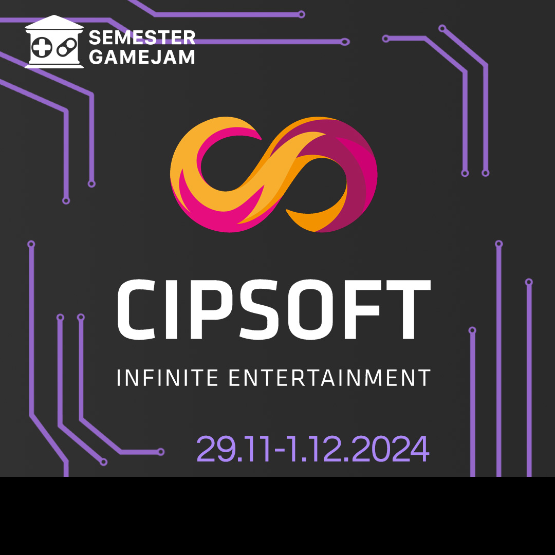 Wir freuen uns, dass auch wieder unser langjähriger Unterstützer Cipsoft dabei ist. Das regensburger Spielestudio ist spezialisiert auf MMOs und beschäftigt fast 100 Leute. Besucht ihre Website für mehr Infos: cipsoft.com/de/