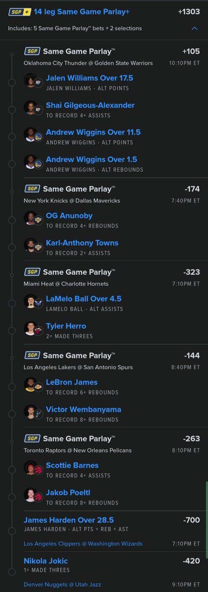 RascalsPicks's tweet photo. Number was 8 - for Mamba Mentality when we cash out tonight 🐍

Pikkit is down so I can't share the slip but could someone do so in the comments please?

Play light - this is just for fun!

#GamblingX https://t.co/byUP2ihOnD