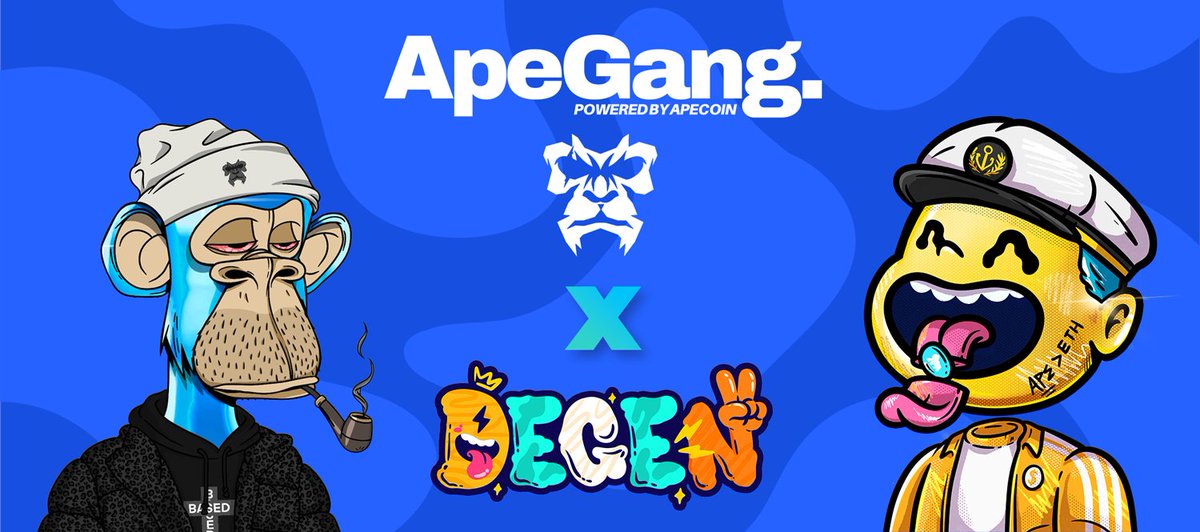 Degenft_io's tweet image. ⚠️ WL OPPORTUNITY -  BASED ApeGang
COMMUNITY - 5 SPOTS!       

👇HOW TO ENTER:    
- Follow @Degenft_io &amp;amp; @BasedApeGang 
- RT &amp;amp; Like this post  
- Post your wallet address
