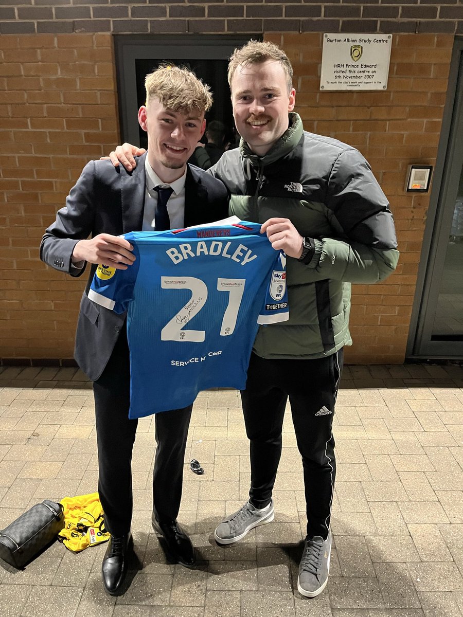 From Burton Albion away to pocketing Mbappe. Not bad from the lad