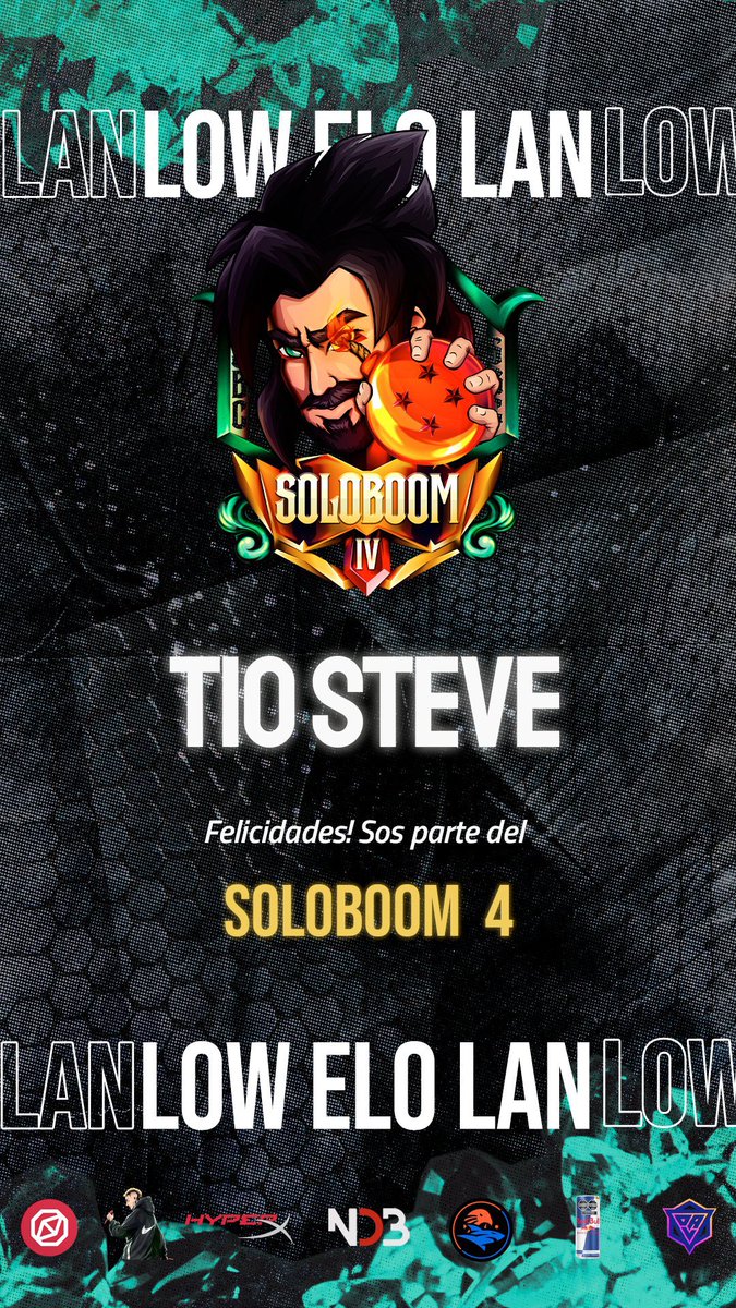 QUE NOMBRE ME PONGO? 

Pd: haré stream en kick durante en solo boom 

kick.com/tiosteve/about