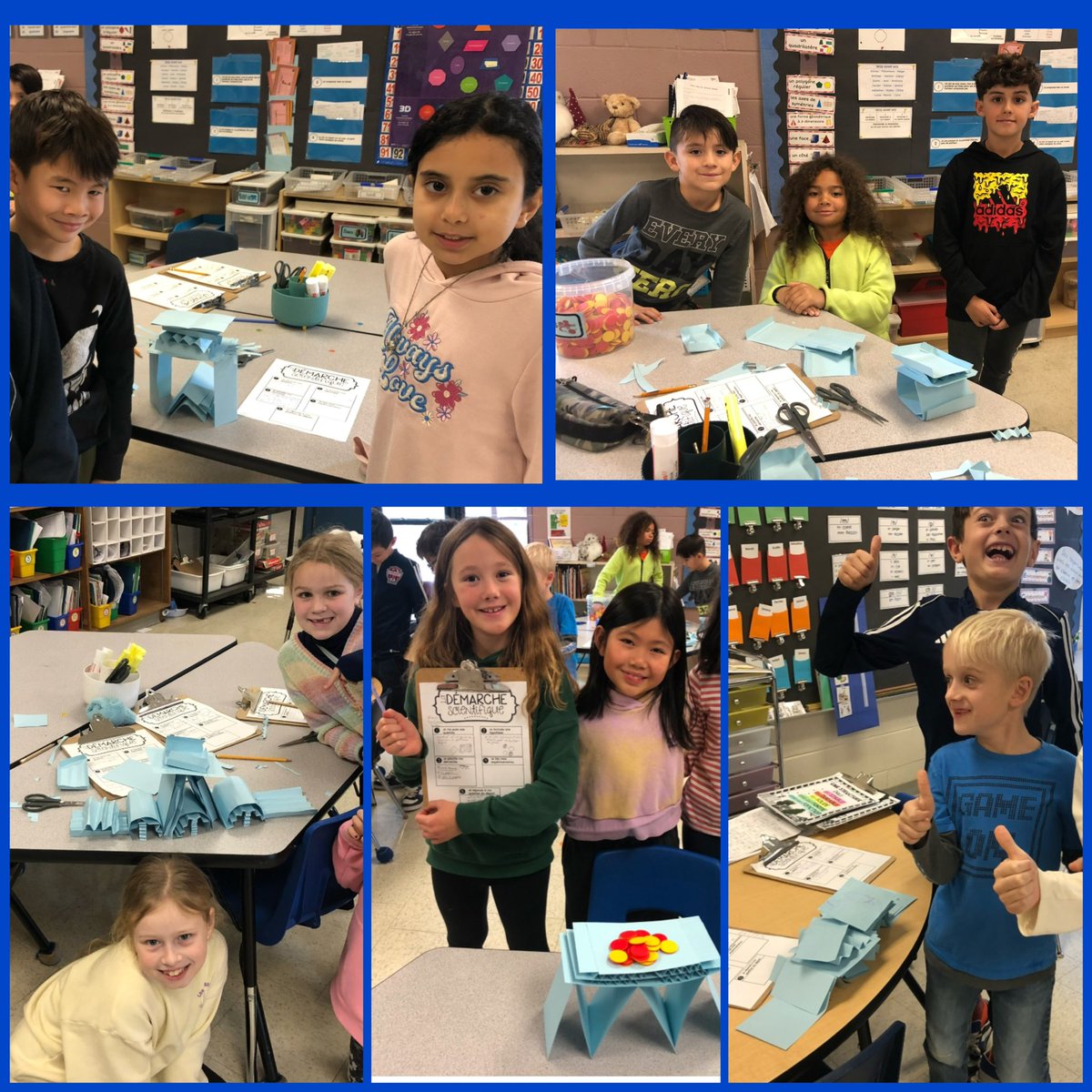 While studying Strong &amp; Stable Structures, Grade 3 students were tasked with designing a bridge that could sustain a load. They were provided with paper squares and a pair of scissors. 👍Fantastic job!!! <a href="/TheresaMcnicol1/">Theresa Mcnicol</a> <a href="/paonesl/">Lou Paonessa</a> <a href="/YCDSB/">York Catholic District School Board</a>