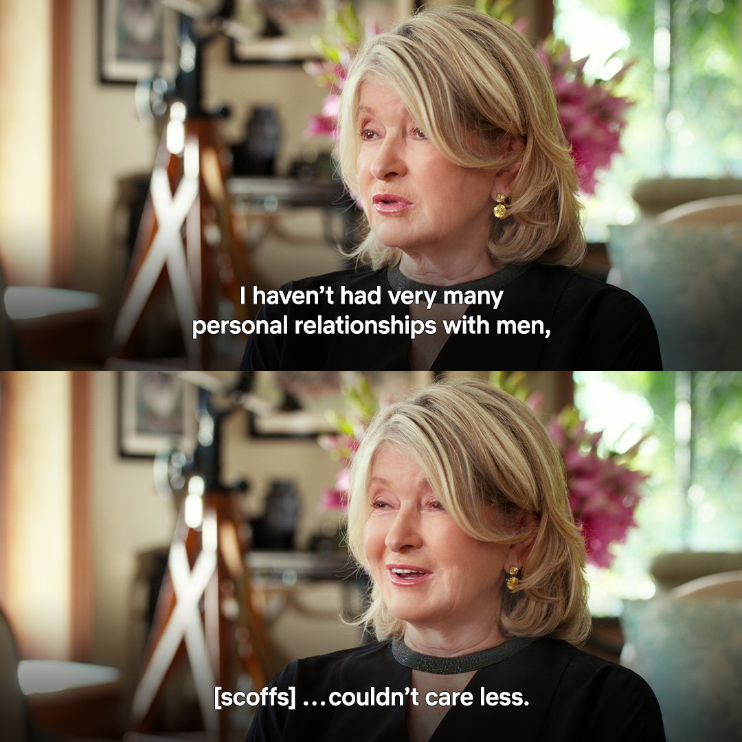 netflix's tweet photo. When they ask "why are you still single" tomorrow, repeat after Martha. https://t.co/BCxwBbTFTY