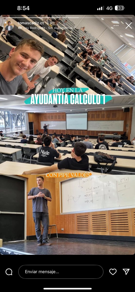 SebaAlfaro0's tweet photo. Solo vengo a comentar, que mientras algunos te acompañan y hacen de un chiste tu situación académica, somos nosotros los que en el mismo horario sin necesidad de haber ganado la federación te estabamos ayudando. Eso es el gremialismo, servicio. https://t.co/XN4q5rnQ5R