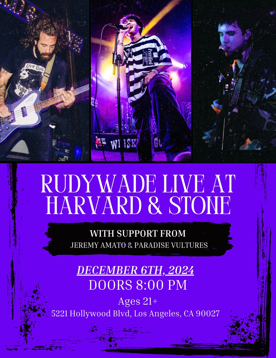 If you live in the LA area I'm doing a FREE show on December 6th. No ticket or RSVP needed!