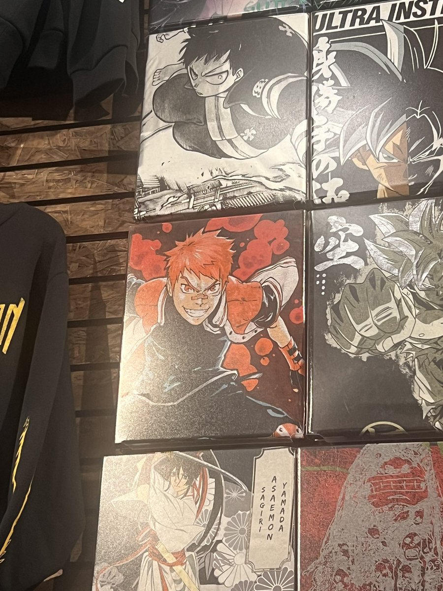 Seeing your manga IP on Hot Topic walls is wild…