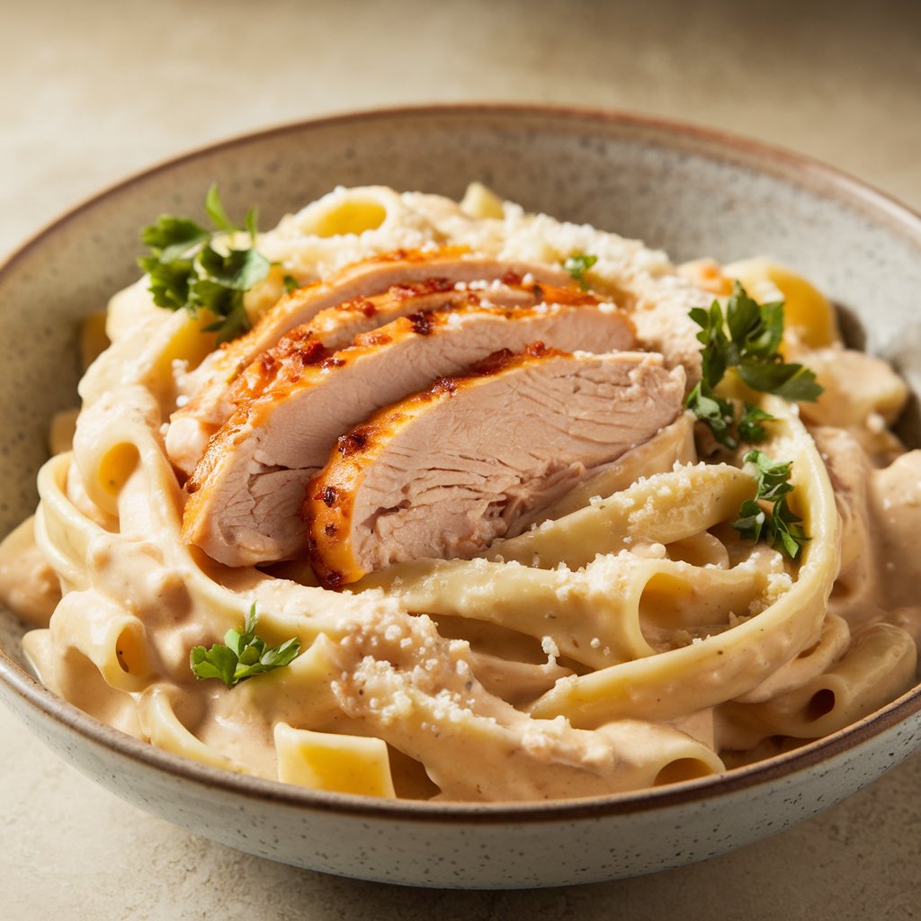SwpRecipes's tweet photo. 🍝 Creamy Chicken Alfredo Pasta! 🍗✨ A comforting classic with rich Alfredo sauce tender chicken and perfect pasta  

#ChickenAlfredo #ComfortFood #EasyRecipes #Food #FoodieBeauty #RecipeOfTheDay https://t.co/OCSQqzsSre