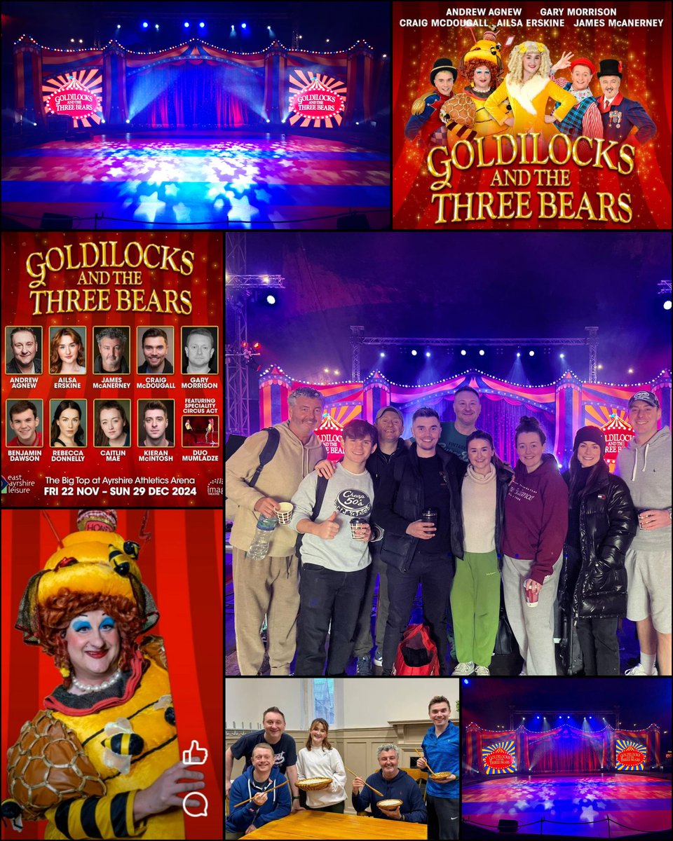 Andrew Agnew (@agnew_andrew) on Twitter photo #Panto season is well and truly underway. We've had some great audiences in the <a href="/EALeisure/">EastAyrshireLeisure</a> Big Top Tent so far for #Kilmarnockpanto, and we have such a great bunch <a href="/Imagine_Theatre/">Imagine Theatre</a>. Come and see us. U'll love it. Xx #Panto season is well and truly underway. We've had some great audiences in the <a href="/EALeisure/">EastAyrshireLeisure</a> Big Top Tent so far for #Kilmarnockpanto, and we have such a great bunch <a href="/Imagine_Theatre/">Imagine Theatre</a>. Come and see us. U'll love it. Xx