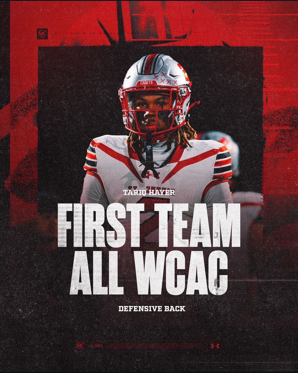 Blessed to be named WCAC First Team Defensive Back! <a href="/patward71/">Pat Ward</a> <a href="/MikeWard71/">Mike Ward</a>