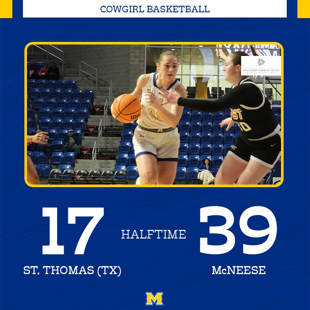 McNeeseWBB's tweet photo. Ending the half on an 8-0 run!

#GeauxPokes https://t.co/jVFVHfywZO